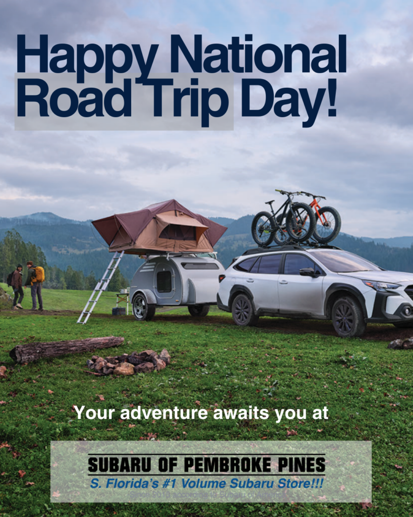 Subaru Happy National Road Trip Day