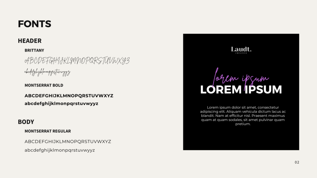 Fonts
