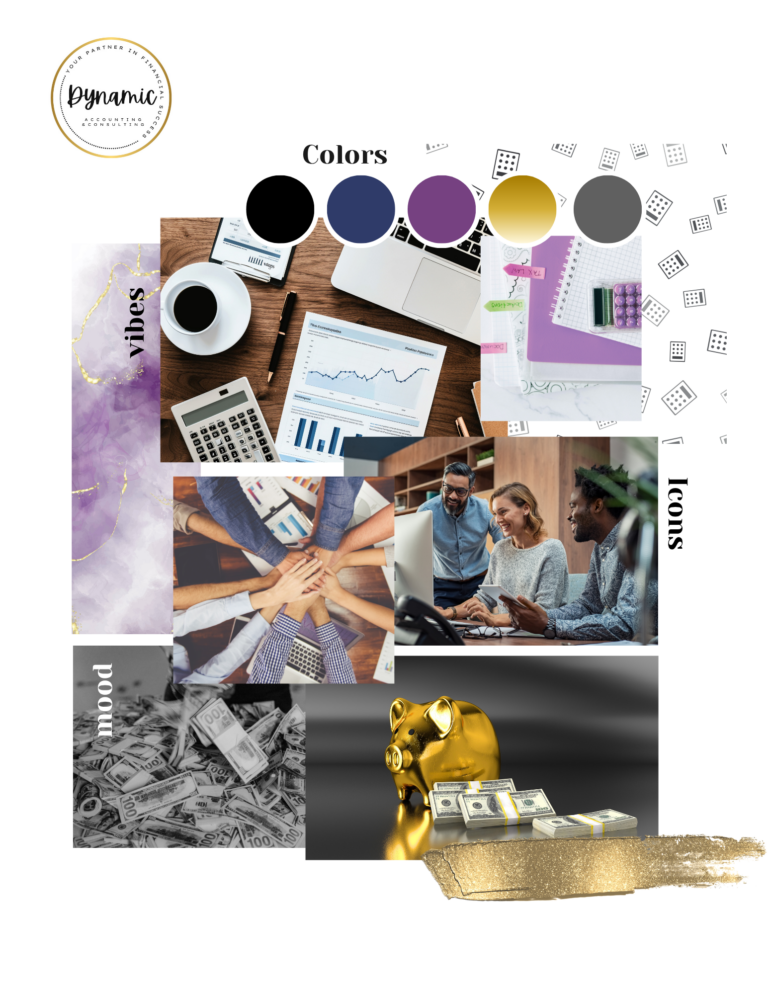 Dynamic Accounting & Consulting Mood Board