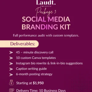 Social Media Branding Kit Package