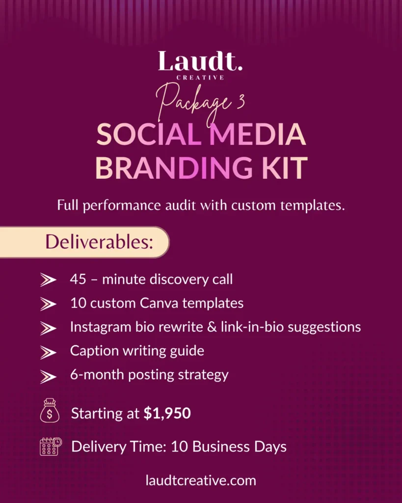 Social Media Branding Kit Package